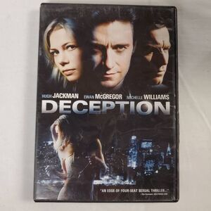 Deception DVD (Hugh Jackman, Ewan McGregor, Michelle Williams)